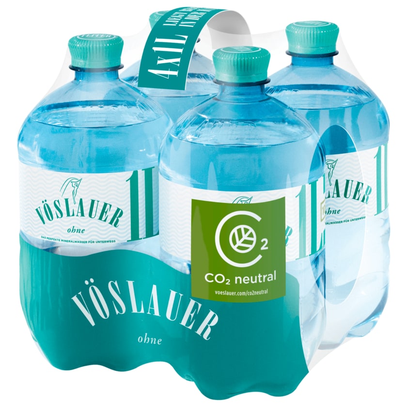 Vöslauer Mineralwasser Still 4x1l